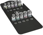 WERA Steckschl.Eins.-Grt. 1/2" 10tlg. Haltefunk.