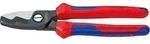 KNIPEX 95 12 200 Kabelschere Doppelschneide Mehrkohne br&uuml;n. 200mm