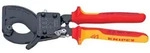 KNIPEX 95 36 250 Kabelschneider isol. Mehrk. VDE schw. lackiert 250mm