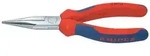 KNIPEX 25 05 160 Flachrundzange Schneide Mehrkohne-H&uuml;lle verchromt 160mm