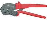 KNIPEX 97 52 08 Crimpzange auch f&uuml;r 2-Handbedien. KST-H&uuml;lle br&uuml;n. 250mm