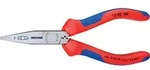 KNIPEX 13 02 160 Verdrahtungszange mit Mehrkohne-H&uuml;lle schwarz atramit 160mm