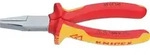 KNIPEX 20 06 160 Flachzange isoliert mit Mehrkohne-H&uuml;lle VDE verchromt 160mm