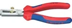 KNIPEX 11 02 160 Abisolierzange &Ouml;ffnungsfeder uni Mehrk. atrA 160mm