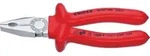 KNIPEX 03 07 180 Kombizange tauchisoliert VDE verchromt 180mm