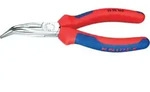 KNIPEX 25 25 160 Flachrundzange Schneide Mehrkohne-H&uuml;lle verchromt 160mm
