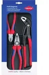 KNIPEX Zangen-Set in Schaumstoffeinlage 00 20 01 V17