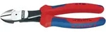 KNIPEX 74 12 160 Kraft-Seitenschneider Mehrkohne-H&uuml;lle schwarz atramit 160mm