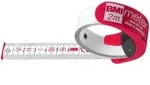 BMI Taschenbandma&szlig; BMImeter 3mx16 Stopper & G&uuml;rtelclip