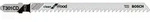 BOSCH Stichs&auml;geblatt 5St. Clean for Wood T 301 CD