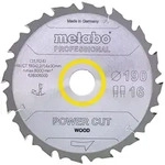 METABO HW Kreiss&auml;geblatt 190x30 16 FZ/FA