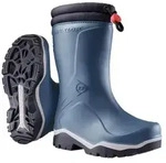 DUNLOP Kinder-Stiefel Kids Blizzard PVC Gr. 24 gef&uuml;ttert blau/schwarz K354061