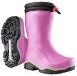 DUNLOP Kinder-Stiefel Kids Blizzard PVC Gr. 24 gef&uuml;ttert pink/schwarz K374061