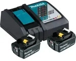 MAKITA Power Source Kit 2xAkku 18,0V/5Ah DC18RC