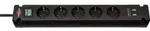 BRENNENSTUHL Steckdosenleiste 5-fach + USB 3m schwarz