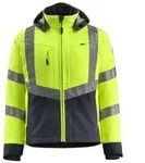 MASCOT Safe Supr Softsh-Jacke Blackpool Gr. S hi-vis glb/schwarzbl 15502-246