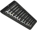 WERA Ringmaulschl&uuml;ssel JOKER Set 11-teilig 15&deg; R&uuml;ckholwinkel Maulseite