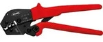 KNIPEX 97 52 18 Crimpzange auch f&uuml;r 2-Handbedien. KST &uuml;berzogen br&uuml;n. 250mm