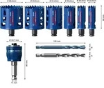 BOSCH Lochs&auml;gen-Set EXPERT ToughMaterial 22/25/35/51/60/68mm 9-tlg.