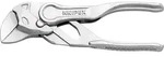 KNIPEX 86 04 100 Zangenschl&uuml;ssel XS aufgepr&auml;gte raue Oberfl. verchr. 100mm