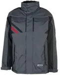 PLANAM Winterjacke Highline Nr. 2302 Schiefer-Schwarz-Rot Gr. 2XL