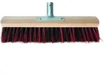 Allround Werkstattbesen schwarz/rot mit Arenga/Elastanborste 60cm