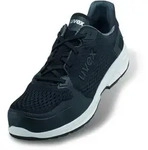 UVEX 1 sport Sicherheits-Halbschuh Gr. 44 W11 S1 ESD SR schwarz/wei&szlig; 6598.8