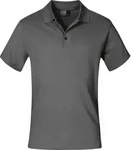 Poloshirt, Gr. M, steel grey
