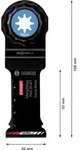 BOSCH Tauchs&auml;geblatt Metal PAIZ32AIT Expert Starlock