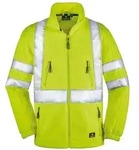 4PROTECT Warnschutz-Fleecejacke SEATTLE 3465 leuchtgelb Gr. 2XL