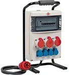 BRENNENSTUHL Stromverteiler 32/16A FI H07RN-F5G4 2m 1x32A + 2x16A + 4x230V