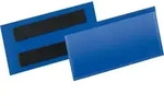 DURABLE Etikettentasche 174107magnet. 100x38mm d.bl 50St./Pack.