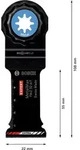 BOSCH Tauchs&auml;geblatt Metal PAIZ32AIT Expert Starlock VE 10