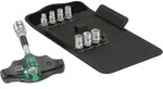 WERA Kraftform Kompakt 400 RA Set 2 1/4" Quergriff-Knarre 9-tlg.