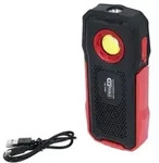 KS-TOOLS KS TOOLS Werkstatt-Handlampe 500 Lumen mit Bluetooth-Lautsprecher
