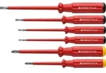 PB SWISS TOOLS Tools Schraubendreher-Set VDE 6-teilig Schlitz/PH im Karton