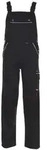 PLANAM Latzhose CANVAS 320 gr/qm Schwarz Nr. 2134 Gr. 48
