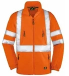 4PROTECT Warnschutz-Fleecejacke SEATTLE 3460 leuchtorange Gr. S