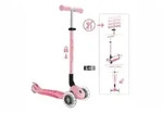 GLOBBER PRIMO FOLDABLE PLUS LIGHTS - rosa
