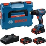 Bosch Professional Akku-Schlagbohrschrauber EXSB18V-90, 3 x EXBA18V-40, L-BOXX...