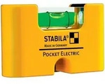 Stabila Mini-Wasserwaage Pocket Electric, 7cm