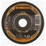 Rhodius Trennscheibe INOX, &Oslash; 115 mm, St&auml;rke 1,0 mm, gerade