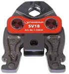 ROTHENBERGER COMPACT Presszange / Pressbacke - V / SV - Profil, Gr&ouml;&szlig;e V / SV 18