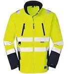 Texxor Jacke Pittsburgh, Softshellleuchtgelb/navy, Gr&ouml;&szlig;e S