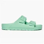 Plakton Wanda Damen Sandale Pantolette gr&uuml;n