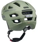 Cratoni Maxster Pro Kinderhelm metallic-sage matt