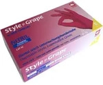 Ampri Med-Comfort Style Grape | Nitril Handschuhe | 100 St&uuml;ck | Weinrot |...