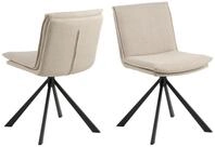 Esszimmerstuhl, Flynn &ndash; Beige &ndash; ca. 47x85x59cm