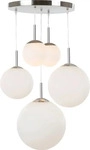 Globo H&auml;ngeleuchte, BALLA - Silberfarben - ca.90cm