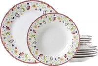 Ritzenhoff Tafelservice 12-tlg, Shanti - Multicolor - ca.29x29x19cm